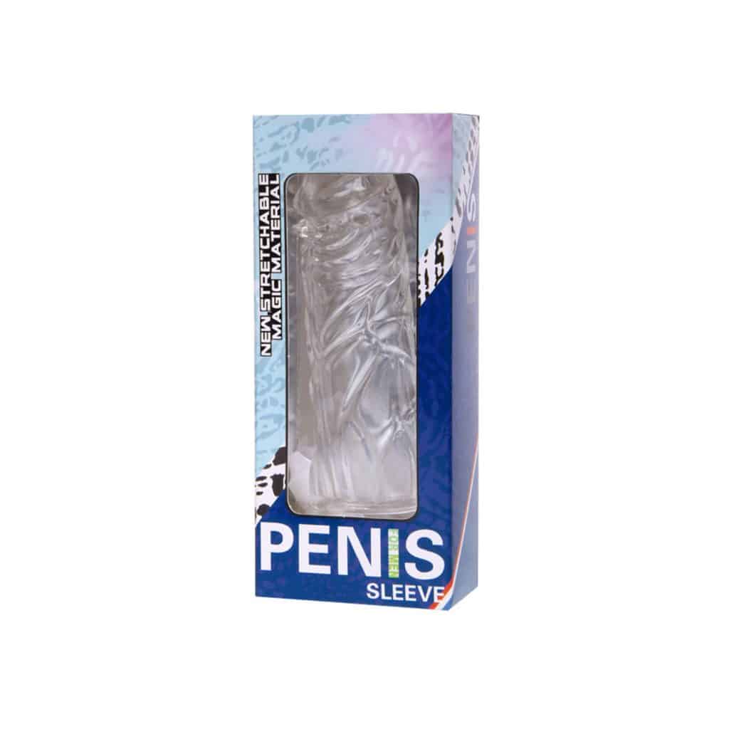 Realistisk Penis Sleeve – Penisförstorare 13 cm – Klar