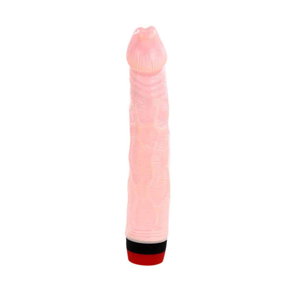 Baile Rockin Dong Penis Cyber Skin 1 Dildovibrator 21,5 cm – Beige