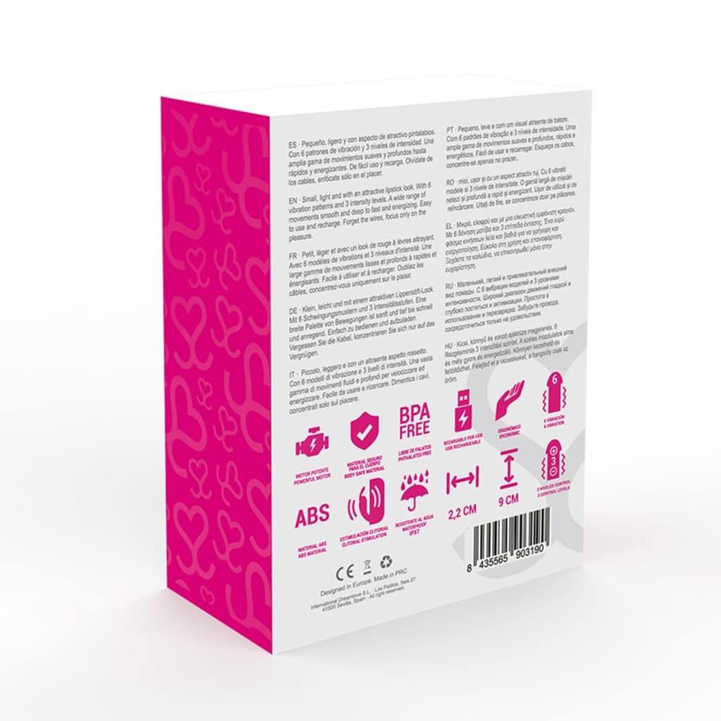 Moressa – Ivy Travel Bullet Minivibrator Tystlåten – Rosa