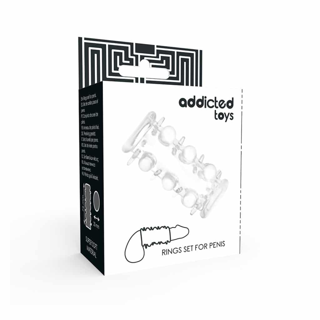 Penis Sleeve – Penisring set – Klar