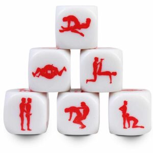 Kamasutra Tärning - Gay Erotisk Spel 25 mm