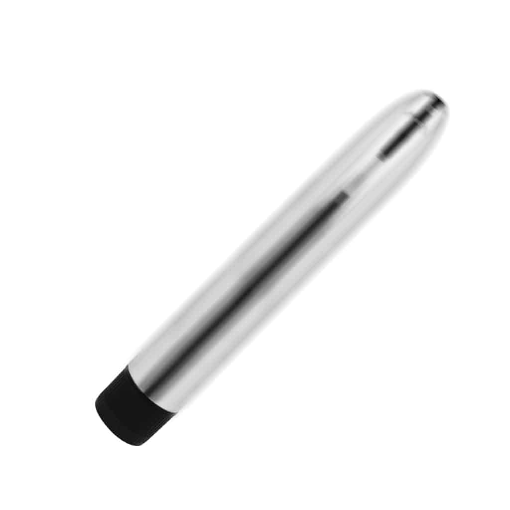 Classic Vibrator 17,5 cm – Silver