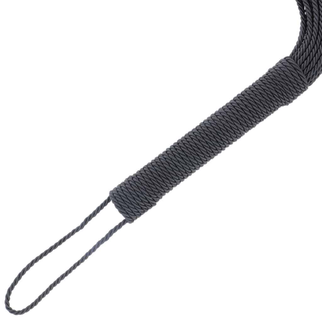Bondage, piska 50 cm – Svart