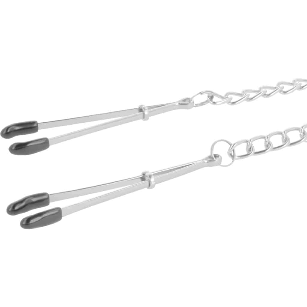 Justerbara metall nippels klämmor