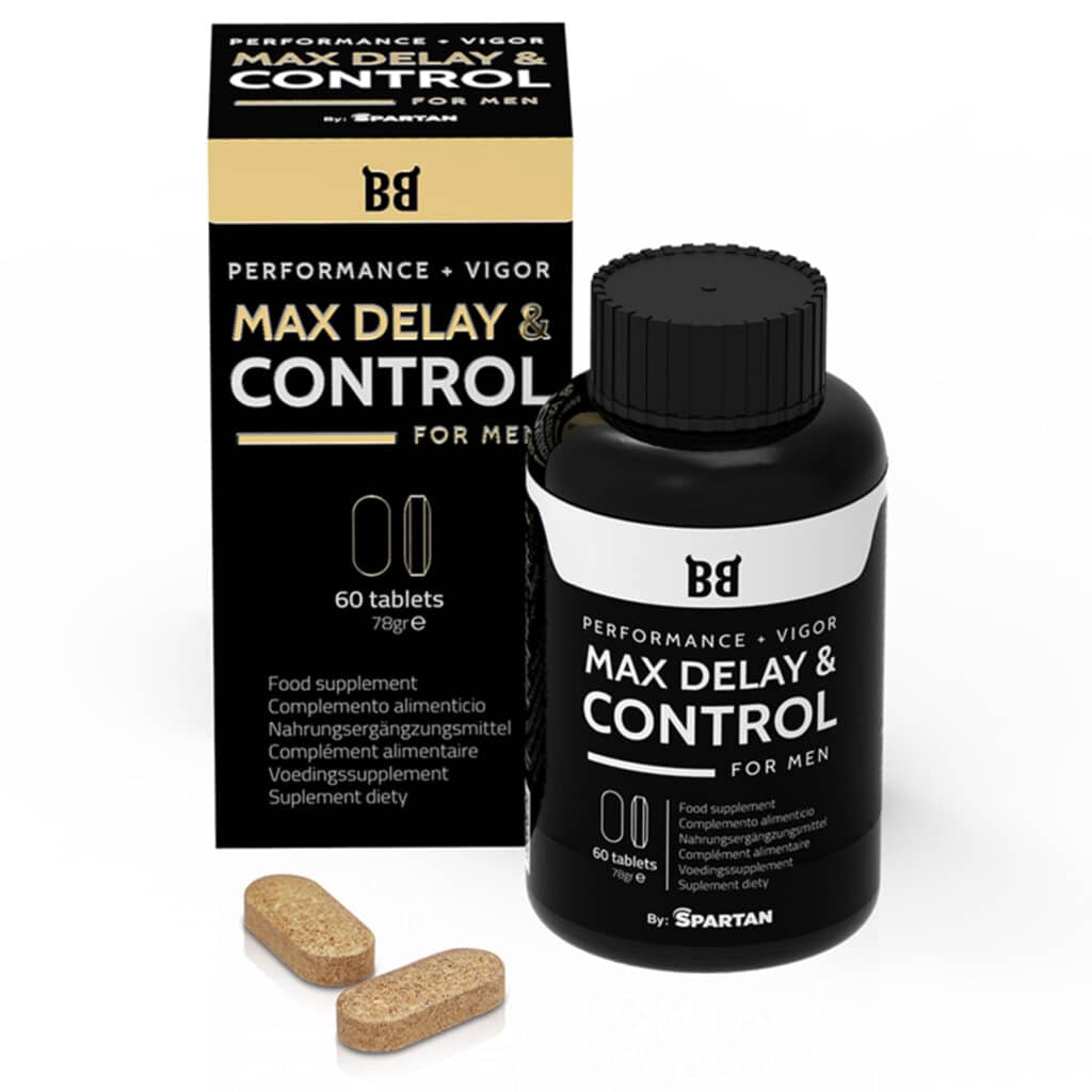 Max Delay & Control – Maximal Prestanda – Kosttillskott för män – 60 Tabletter