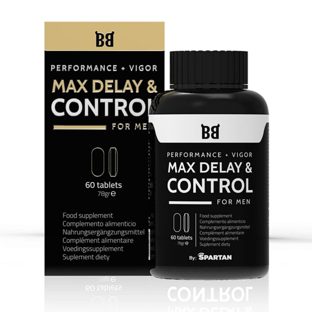 Max Delay & Control – Maximal Prestanda – Kosttillskott för män – 60 Tabletter