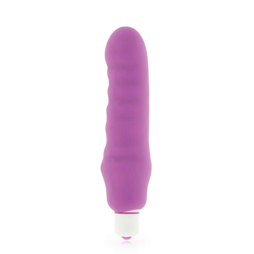 Genius – 2i1 Vibrator i Silikon – Lila