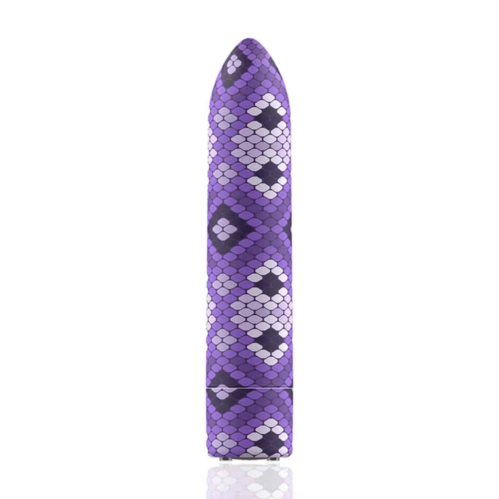 Snake Purple Magnetic Bullet – Vibrator med 10 Intensiteter & Uppladdningsbar