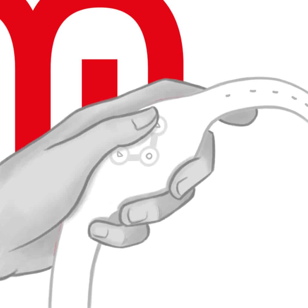 Klocka – Fjärrkontroll med Watchme Wireless Technology – Snowy White