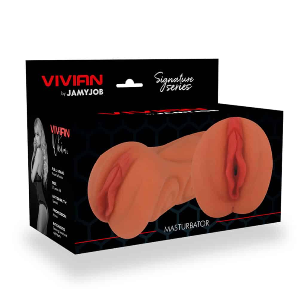 Jamyjob Cyber Girls – Fleshlight Signature Vagina Masturbator – Vivian