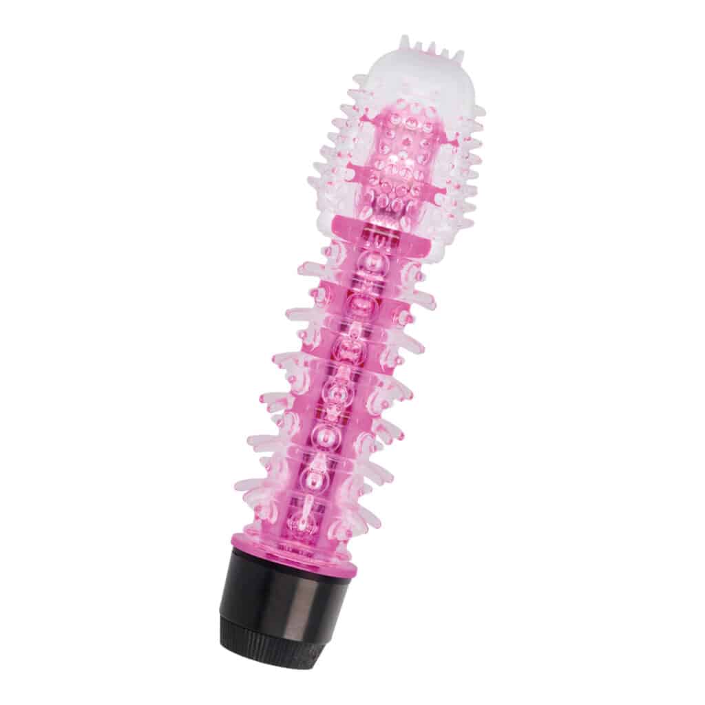 Glossy – Vattentät Rosa Dildovibrator – Alex 14 cm