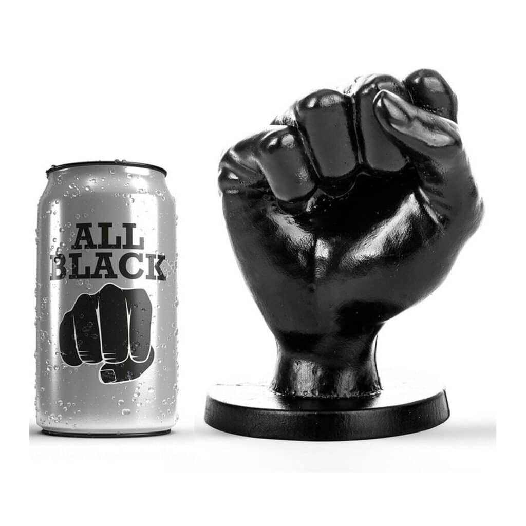 All Black – Fist Anal Butt plugg 14 cm – Svart