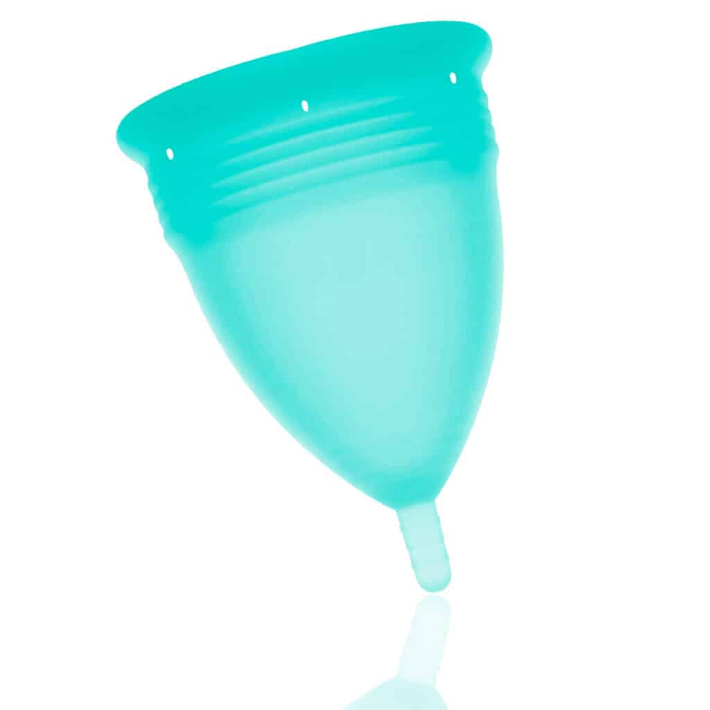 SterCup – Menskopp i FDA Silikon – Aquamarine – Large