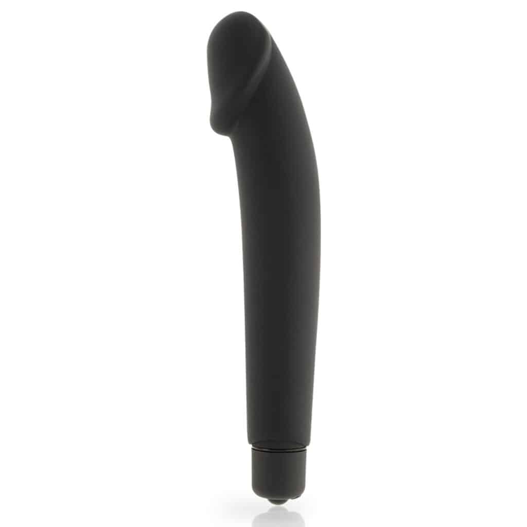 Dolce Vita – Realistisk G-punktsvibrator i Silikon 15,8 cm – Svart