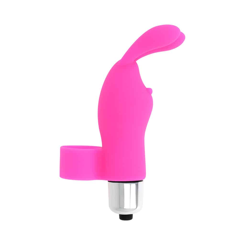 Öhmama! Stimulerande Fingervibrator & Rabbitvibrator – Rosa