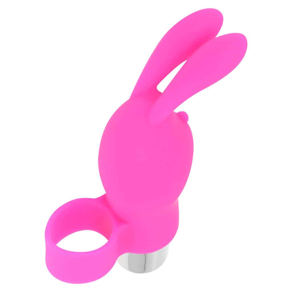 Öhmama! Stimulerande Fingervibrator & Rabbitvibrator – Rosa