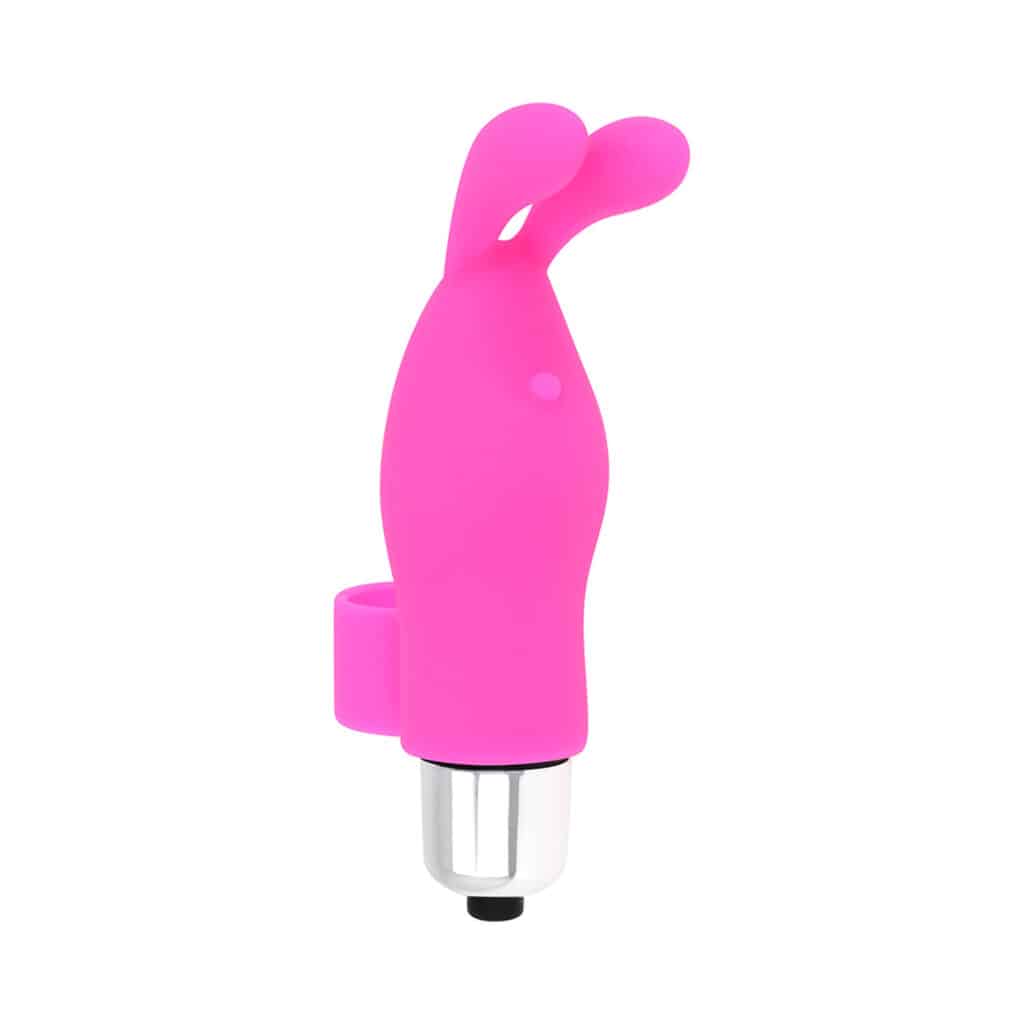 Öhmama! Stimulerande Fingervibrator & Rabbitvibrator – Rosa