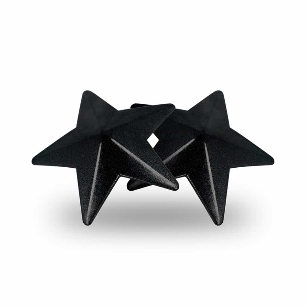 Coquette Accessories – Stjärnformade Nipple Covers – Chic Desire Pasties i Svart Metall