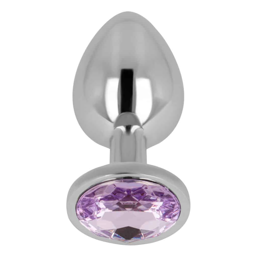 Öhmama! Analplugg Buttplug med Lila Kristalldiamant – Large