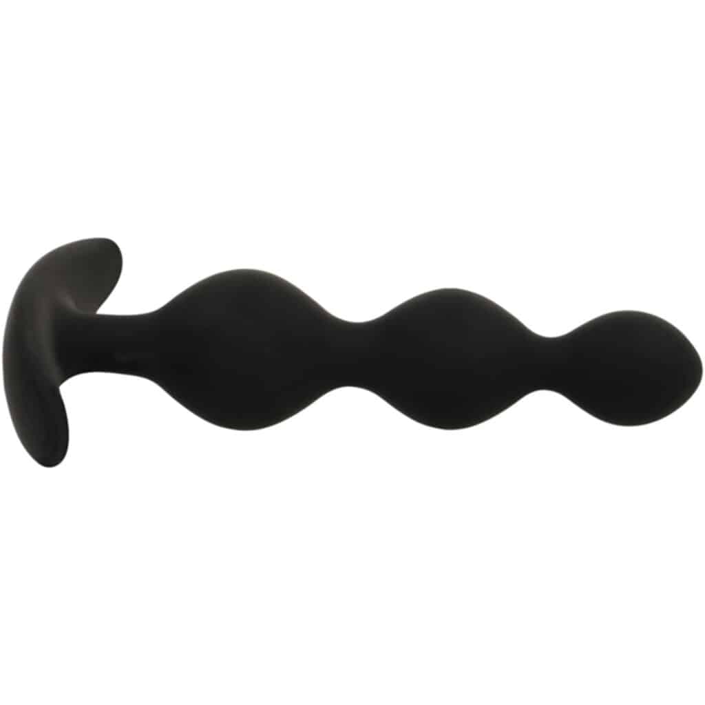 Black&Silver – Rupert Analkulor Buttplug Analplugg – Svart 10 cm