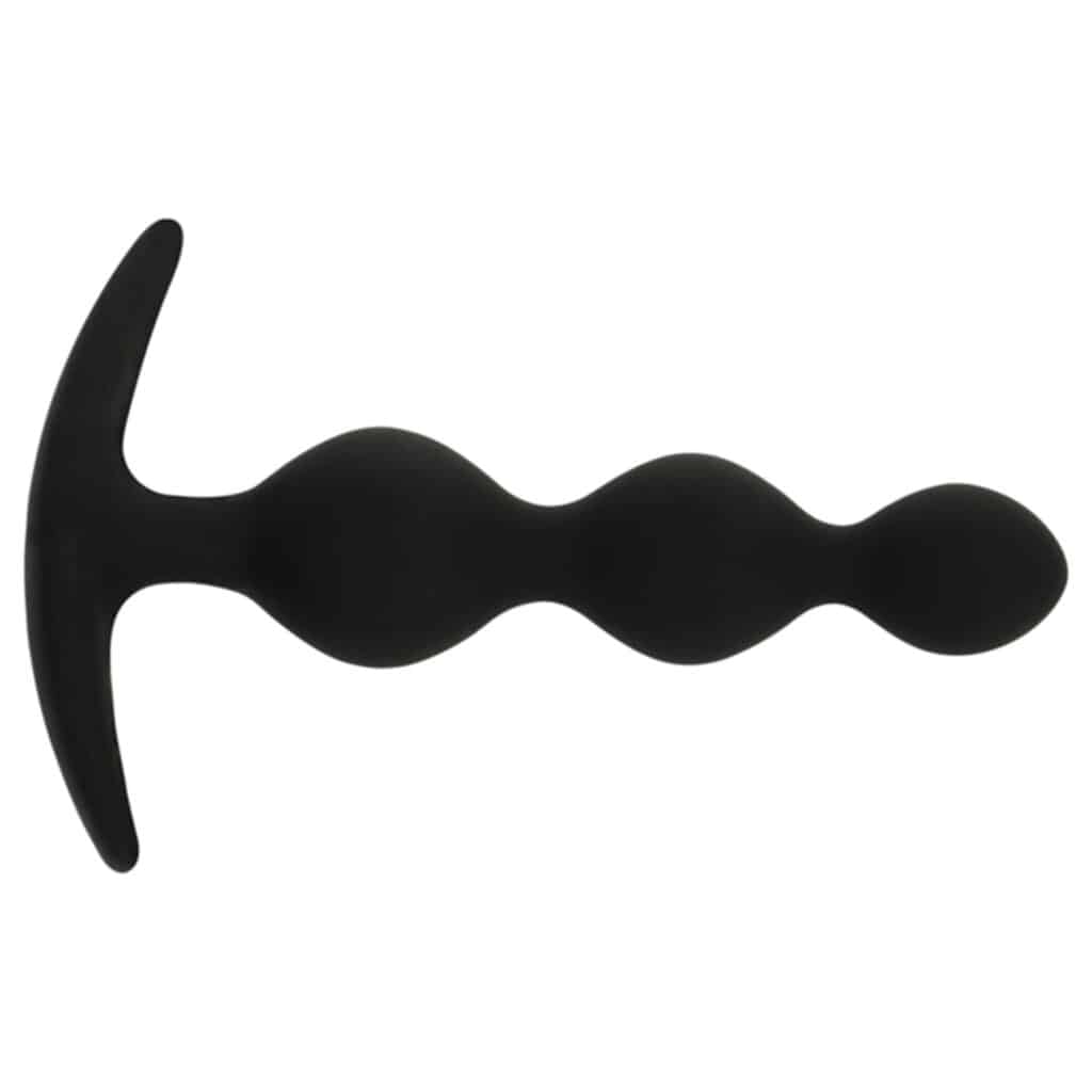 Black&Silver – Rupert Analkulor Buttplug Analplugg – Svart 10 cm