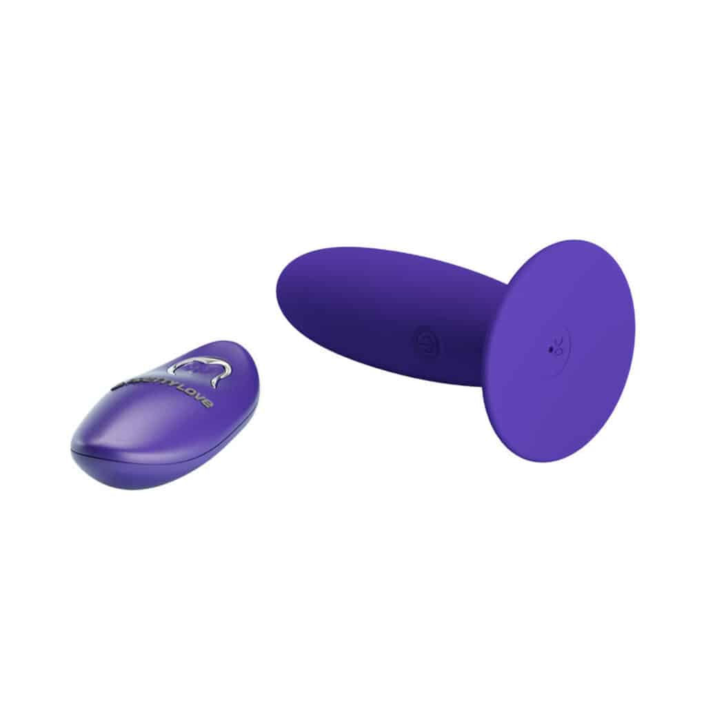 Pretty Love Youth – Analplugg med Vibrator & Fjärrkontroll – Buttplug Lila