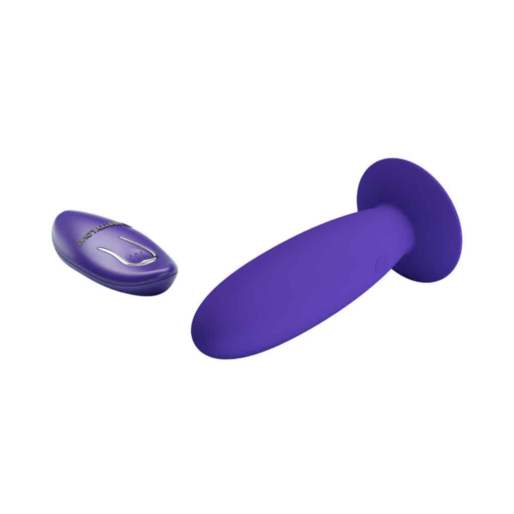 Pretty Love Youth – Analplugg med Vibrator & Fjärrkontroll – Buttplug Lila