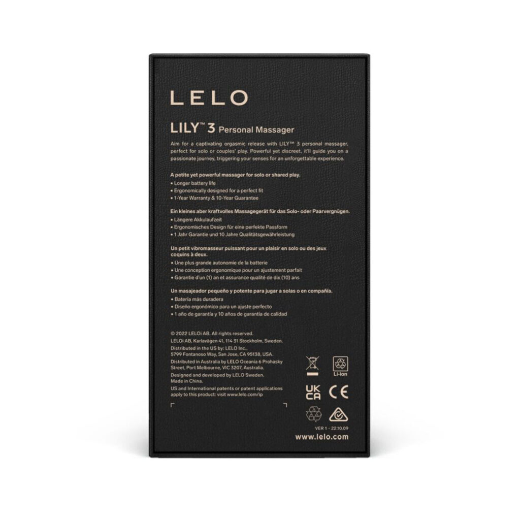 Lelo – Lily 3 Personal Massager Klitorisvibrator – Lila