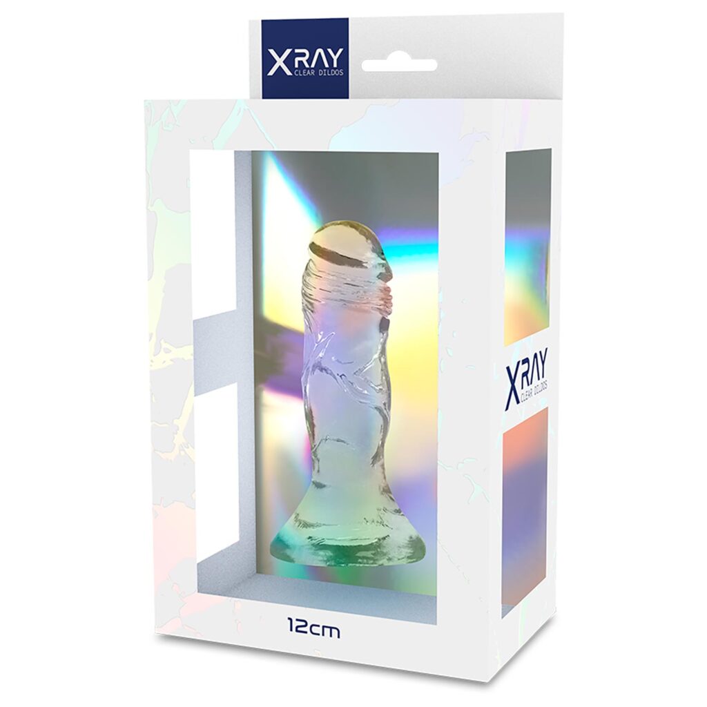 X Ray Clear Cock Dildo 12 cm