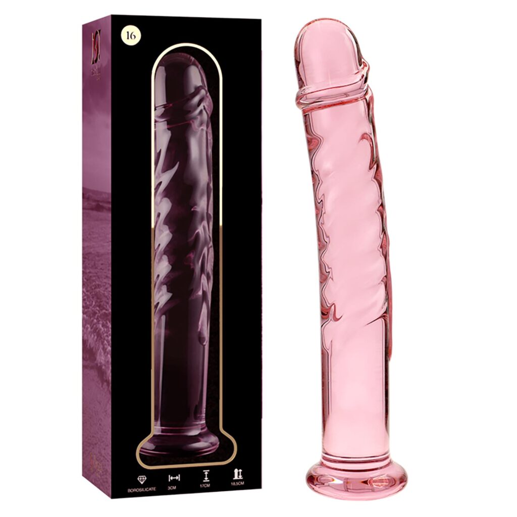 Nebula Series By Ibiza – Model 16 Glasdildo Rosa 18,5 cm