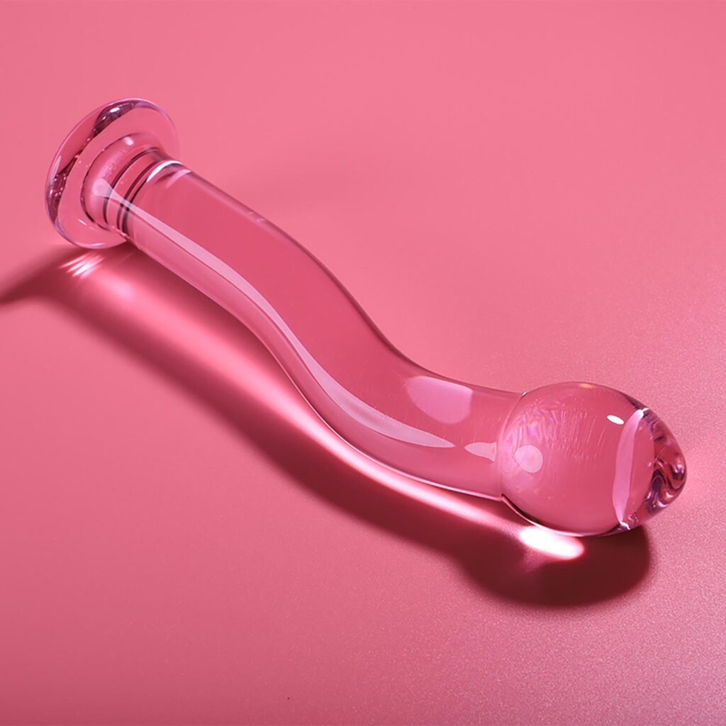 Nebula Series By Ibiza – Model 18 Glasdildo Rosa 18,5 cm