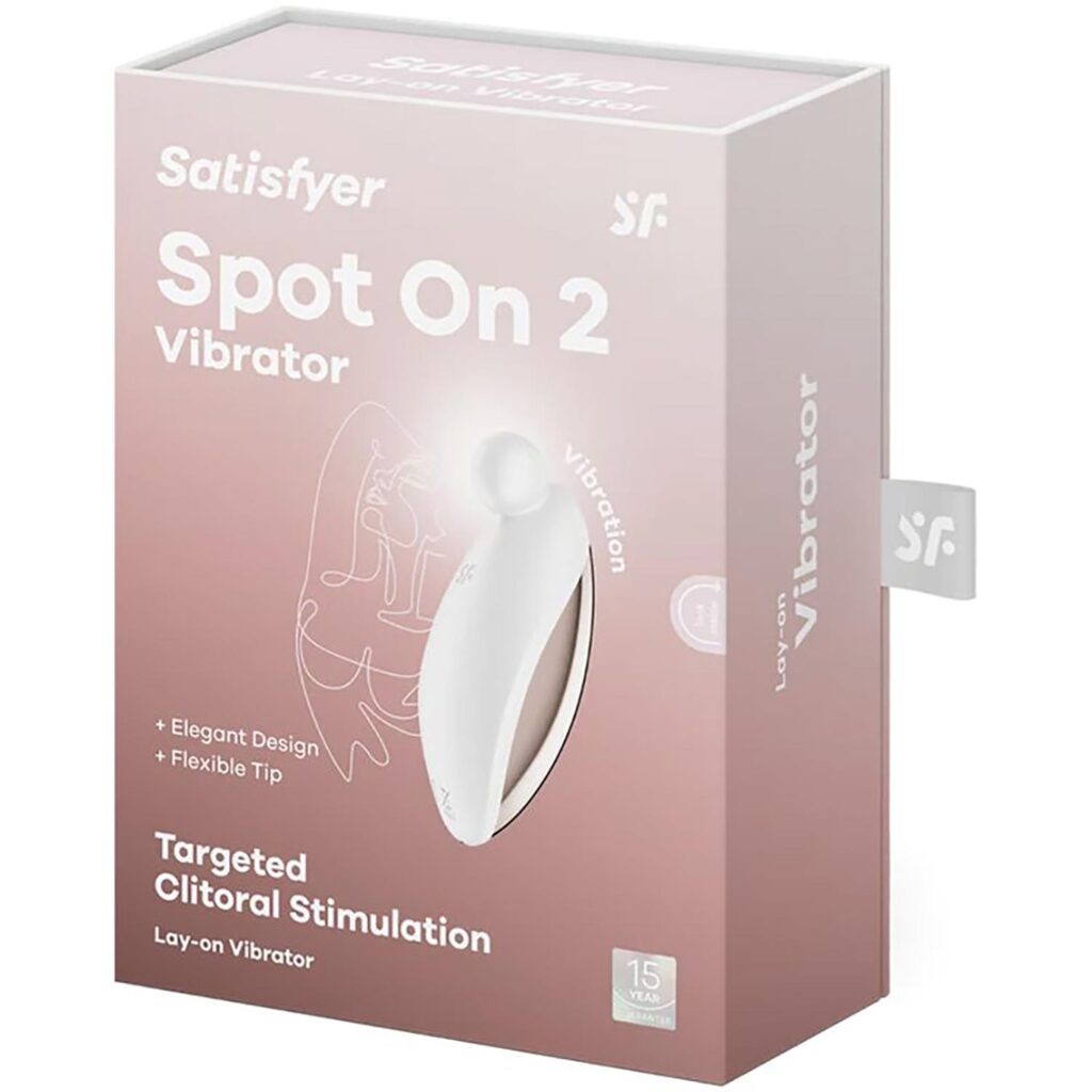 Satisfyer – Spot On 2 Lay-On Klitorisvibrator – Vit