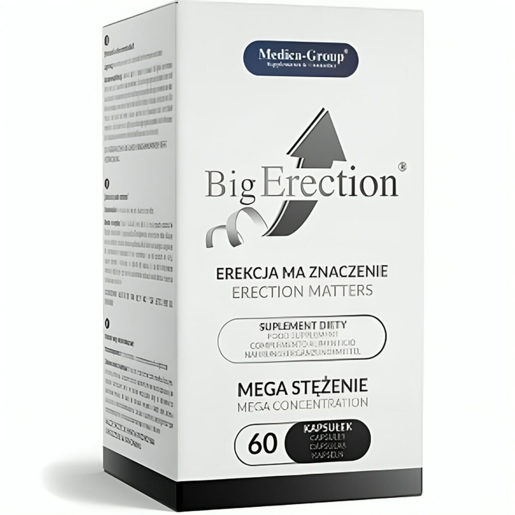 Medica Group Big Erection Förstärkare Kosttillskott för Män 60 Kapslar